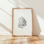 Pareja ilustración Básica - Blanco y Negro